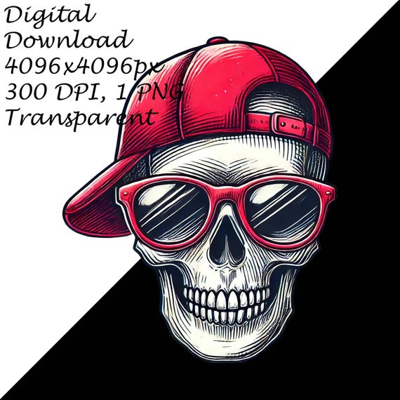 Casquette Baseball NY Tête De Mort Rouge – Taille Unique, Cartoon, Neuf Avec étiquettes