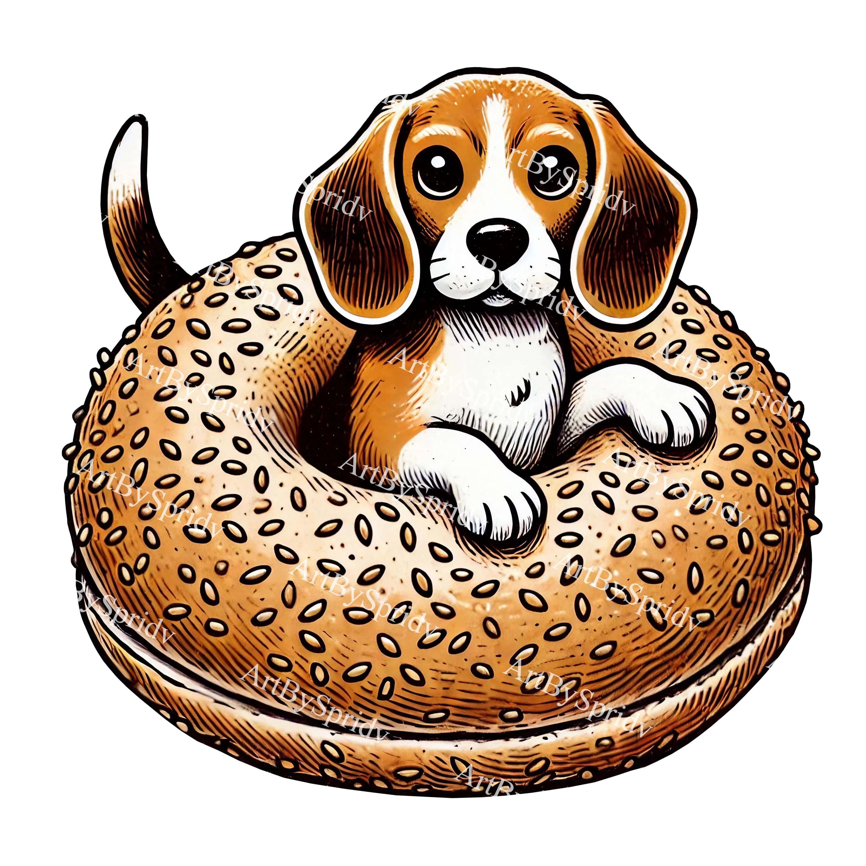 Bagel beagle - Etsy 日本
