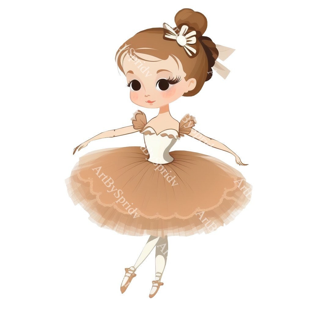 Cute Dancing Ballerina Girl PNG Clipart, Trasparente Magic Clip Art Cartoon  Design, Sublimazione stampabile, Download digitale, Compleanno, Commerciale  - Etsy Italia