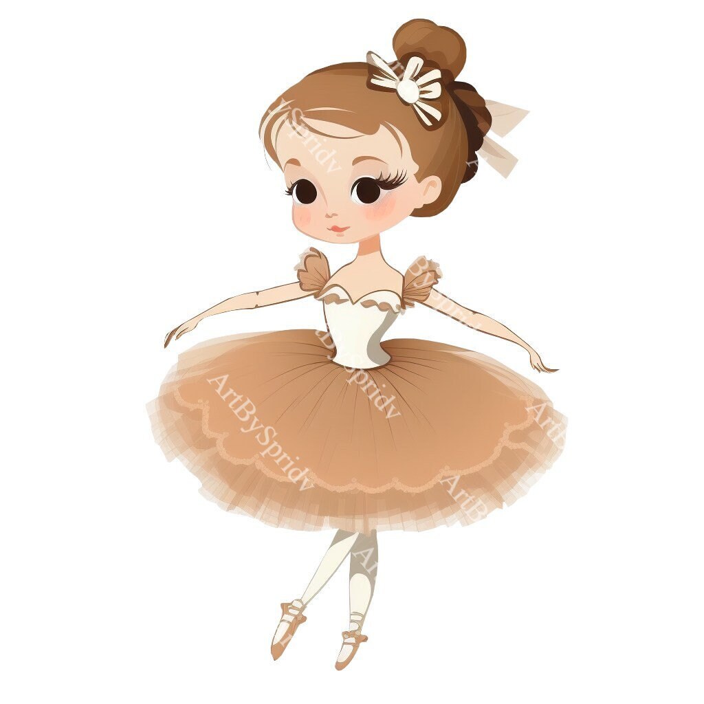 Cute Dancing Ballerina Girl PNG Clipart, Trasparente Magic Clip Art Cartoon  Design, Sublimazione stampabile, Download digitale, Compleanno, Commerciale  - Etsy Italia