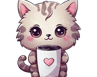 Tazza Da Caffè In Ceramica Kawaii Con Coperchio A Forma Di Gatto - Tazza Multifunzione Per Amanti Dei Gatti, Lavabile In Lavastoviglie E Microonde, Regalo Per Natale, Compleanno, Amici
