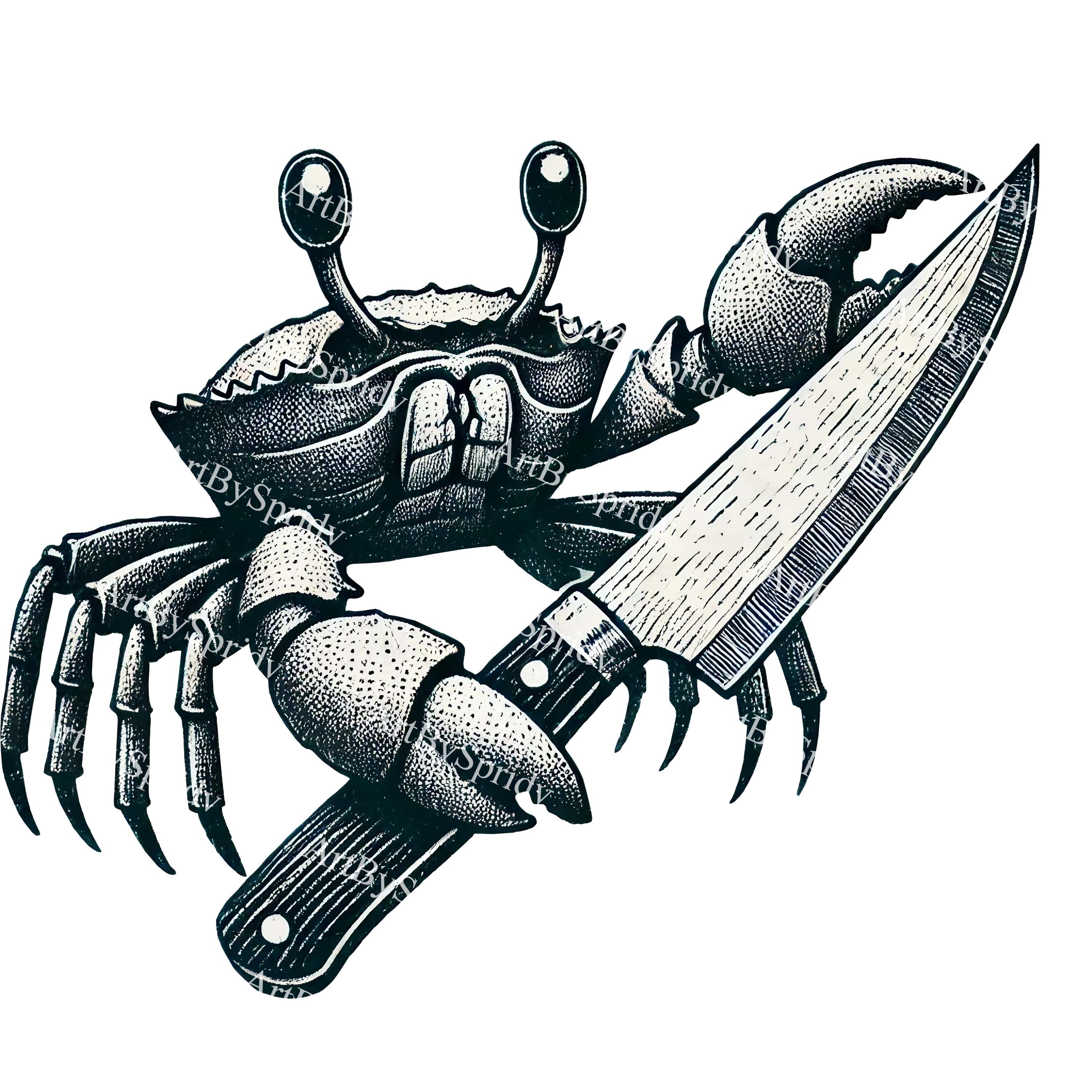 crab-with-a-knife-meme-57-koleksi-gambar
