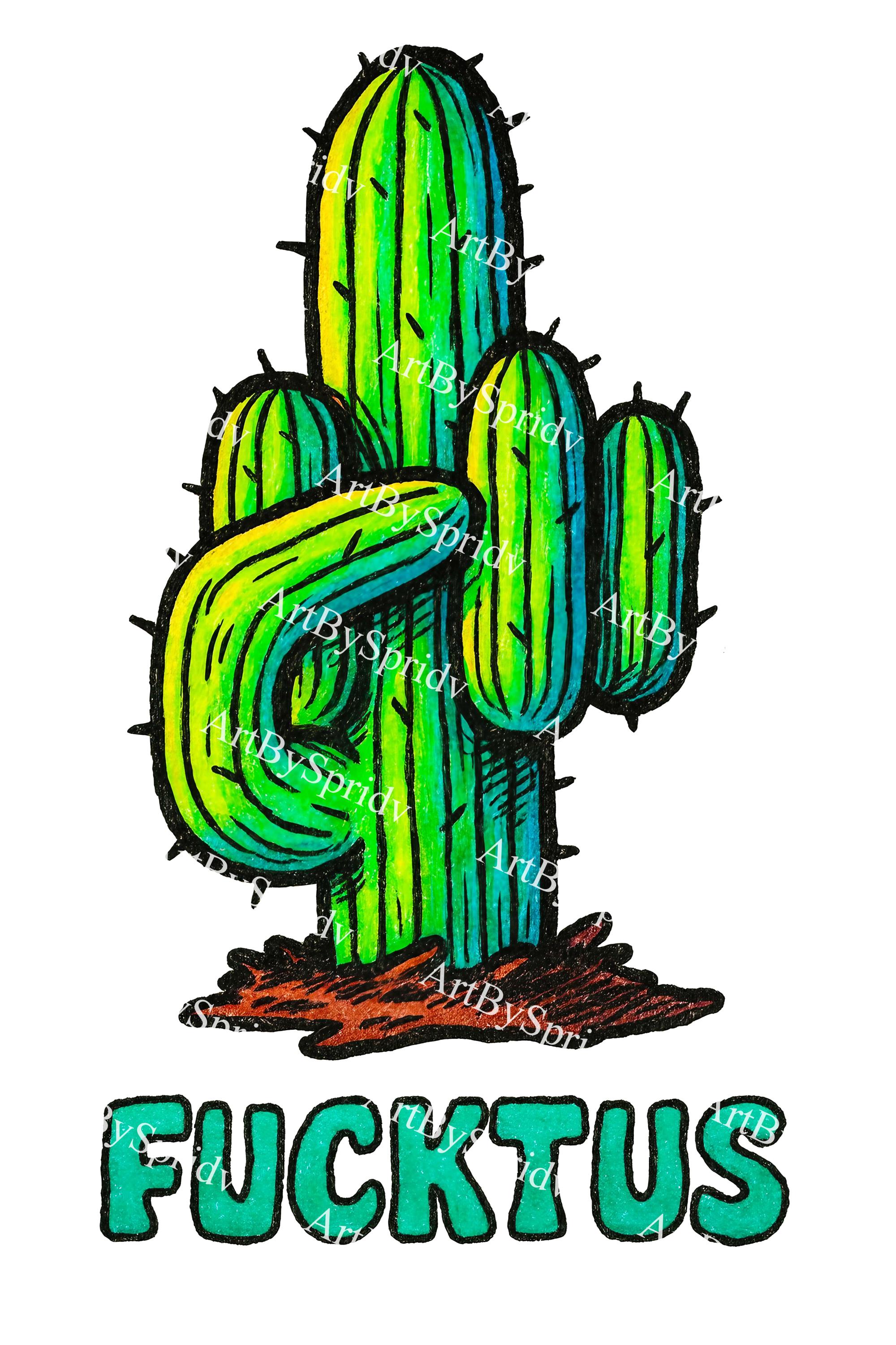 Funny Cactus Quotes - Etsy Israel