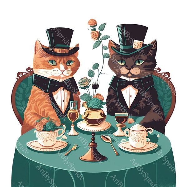 Tea Party Hat Clipart Etsy