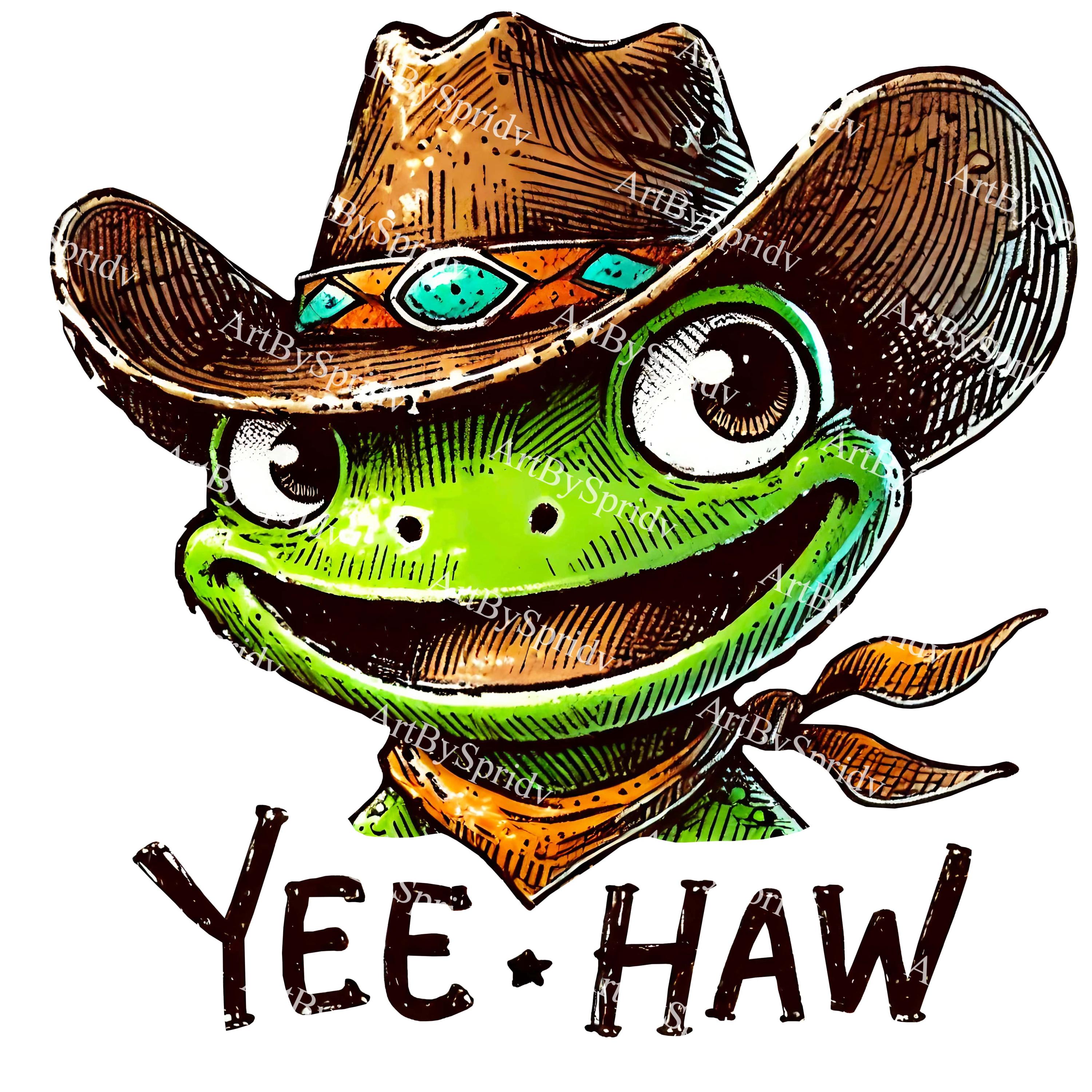 PopGrip Adesivo Grumpy Frog Cowboy – Design Anime Giapponese Y2K Per Cellulare, Con Attacco Intercambiabile