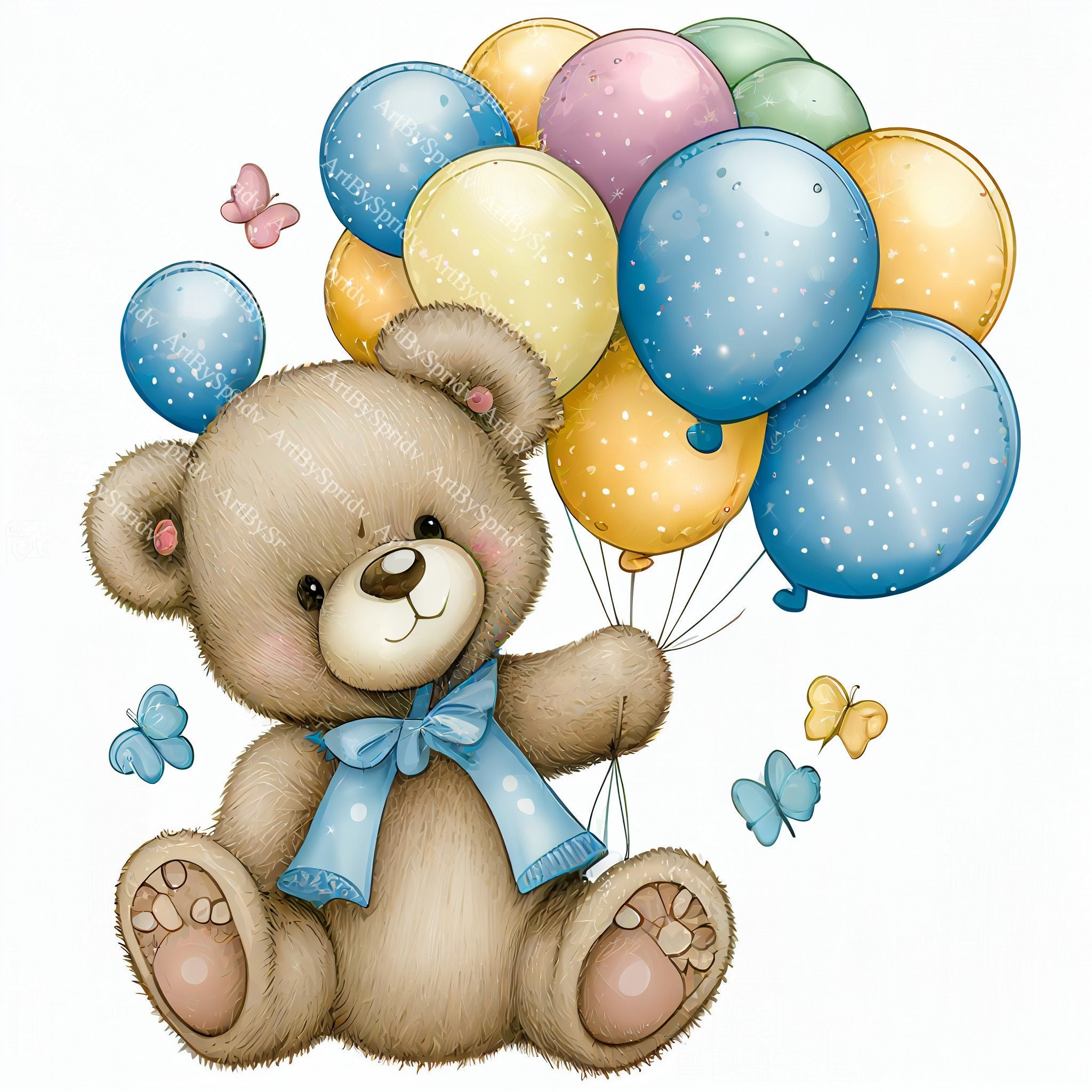 Teddy Bär transparent PNG Clipart Kinder Cartoon Design druckbare  Sublimation, digitale Sofort-Download, Baby-Dusche, Teddy Bär PNG Art -  Etsy Österreich, image size:2048x2048