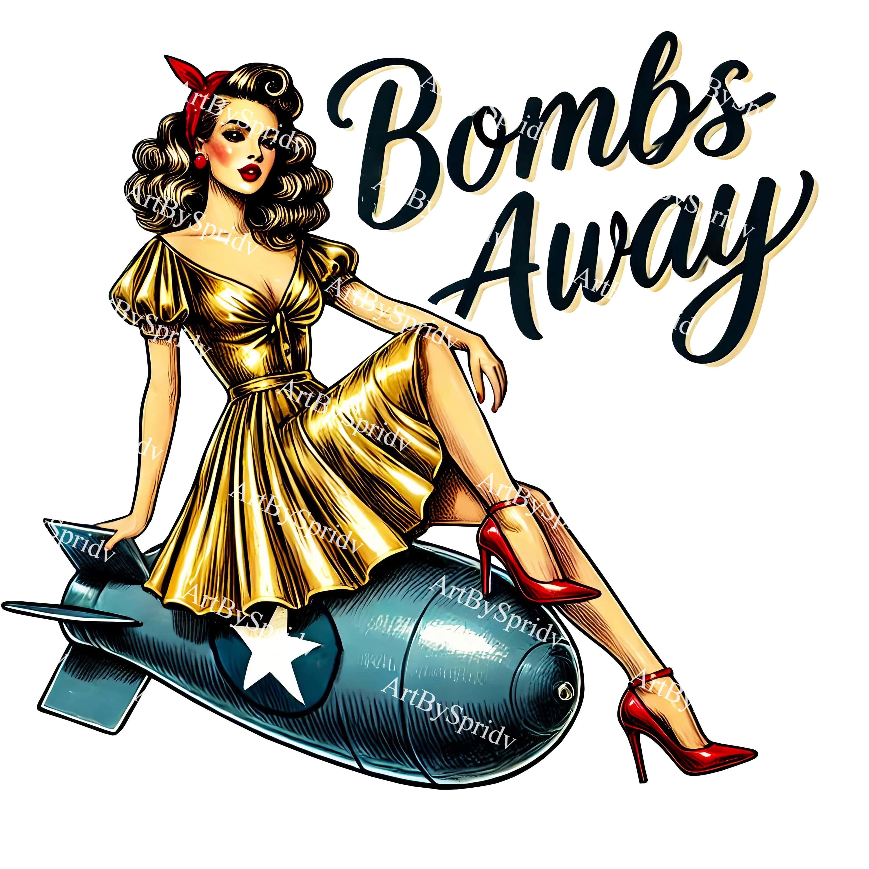 Pin up girl decal - Etsy 日本