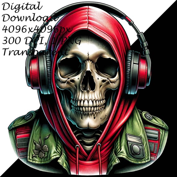Skull and headphones new arrivals
