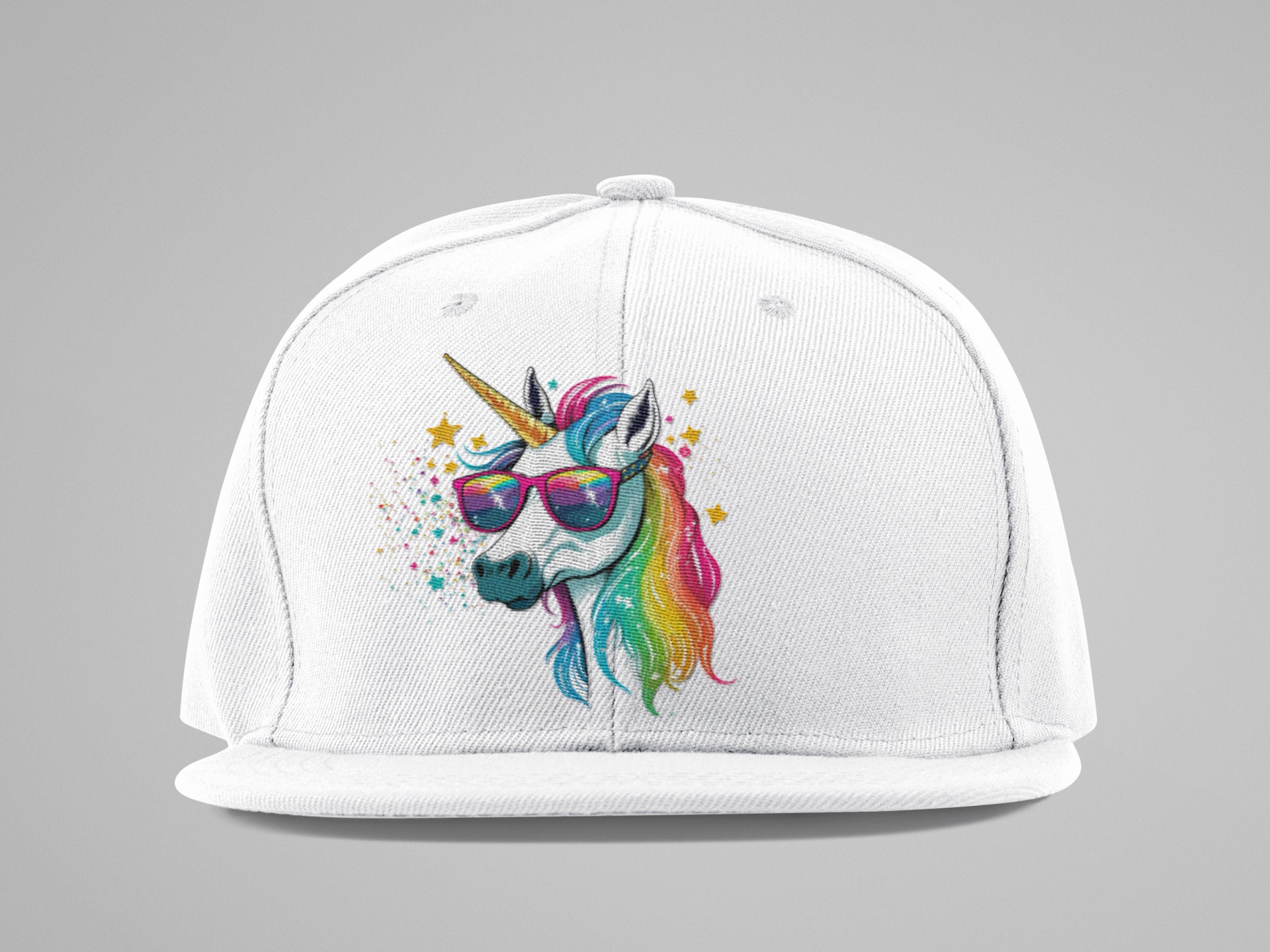 Cute Unicorn Head & Horn Sunglasses PNG, Transparent Animal