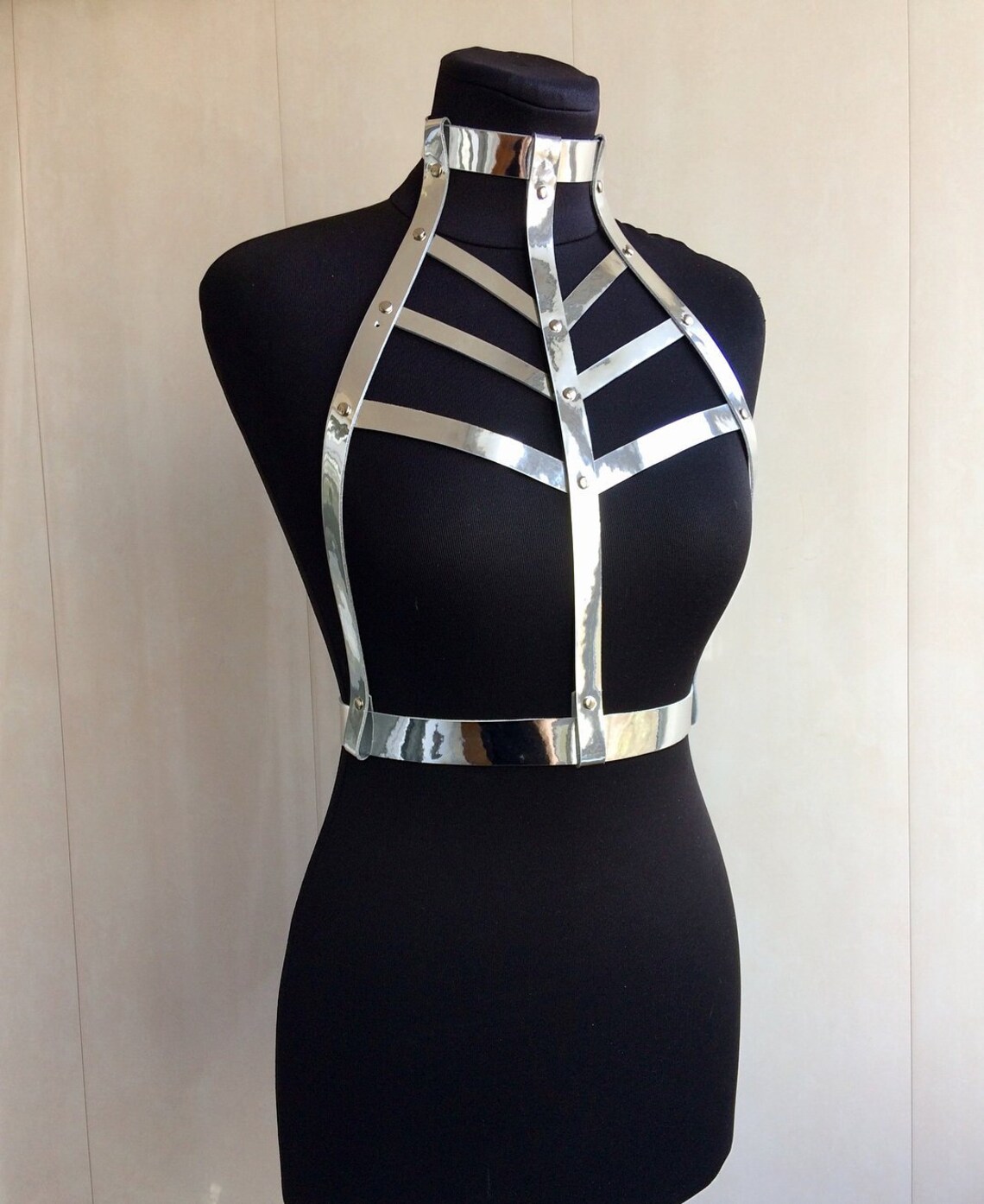 Harnais de corps/Faux harnais en cuir/harnais réglable/harnais Etsy