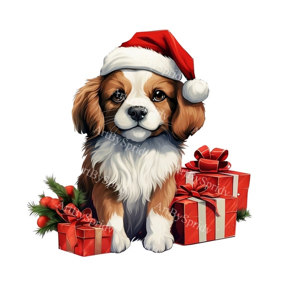 Cavalier King Charles Spaniel Christmas Tree T Shirt T-Shirt Cavalier King Charles Spaniel Christmas Tree T Shirt T-Shirt