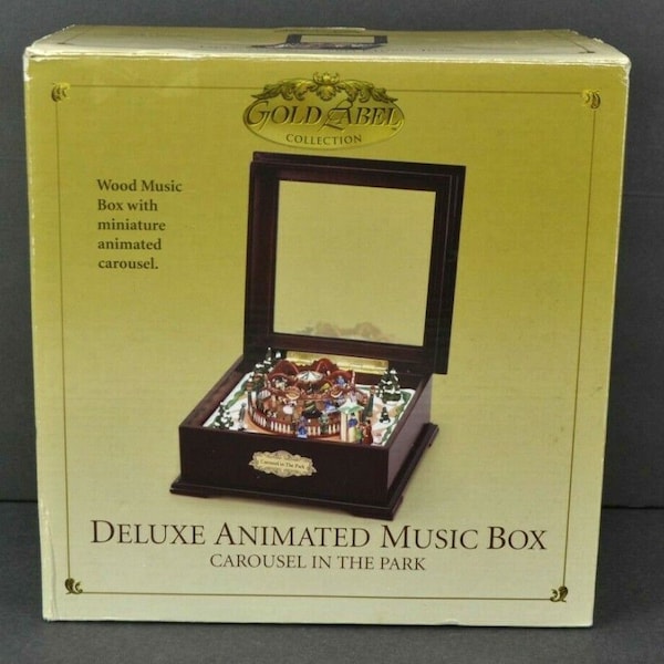 Mr Christmas Music Box Etsy