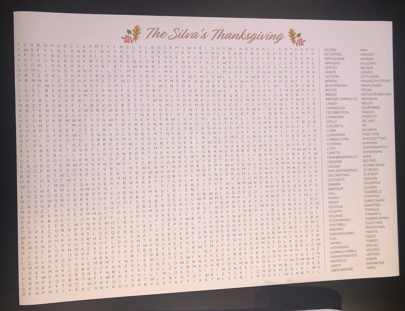 best price and original quality Giant Thanksgiving Word