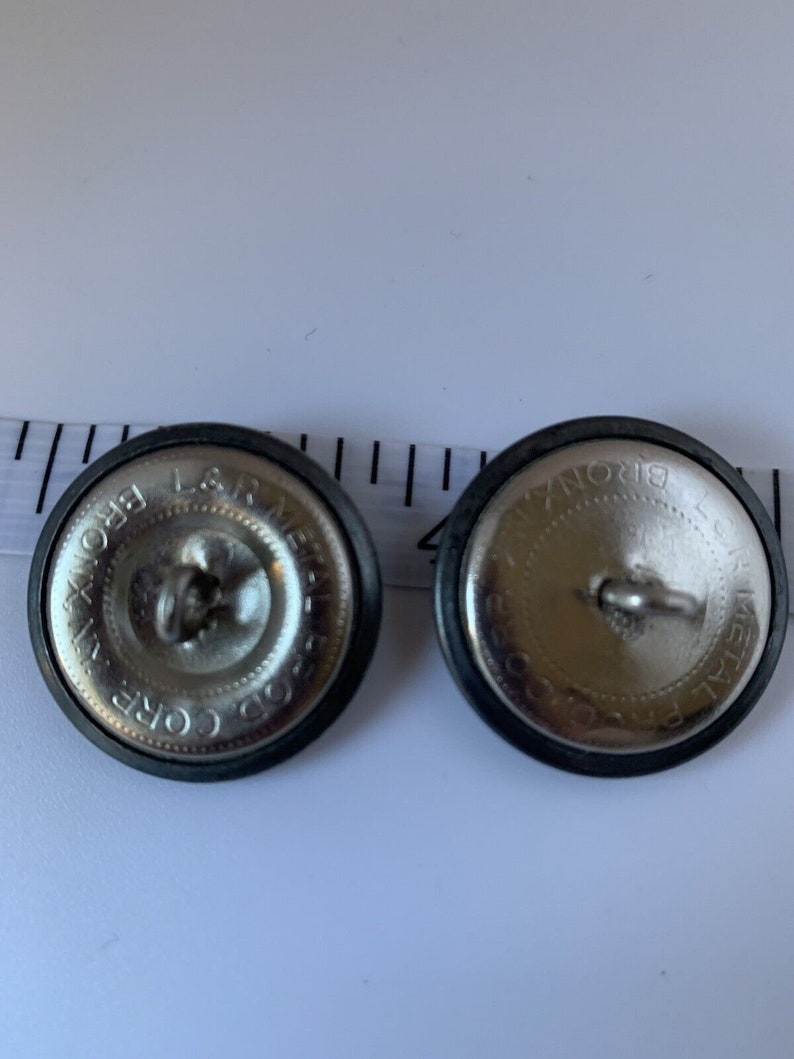 Lot of 2 US Air Force Uniform Buttons L&R Metal Production Etsy