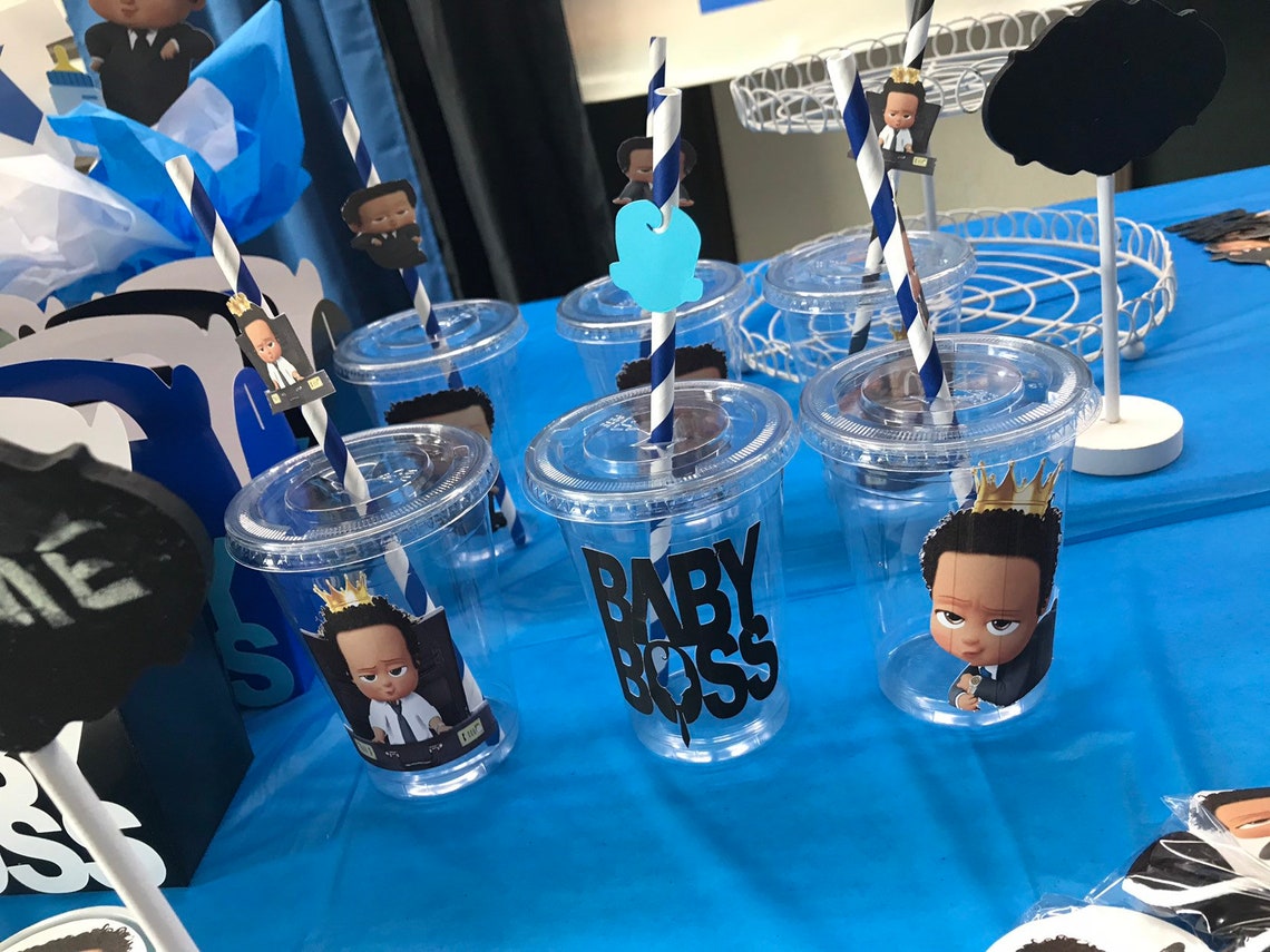 Boss Baby Straws Etsy