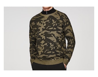 FABIO felpa - misure S,M,L,XL,XXL - felpa da uomo vestibilità regolare - cartamodello pdf