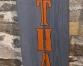 Thanksgiving inspired porch leaner sign