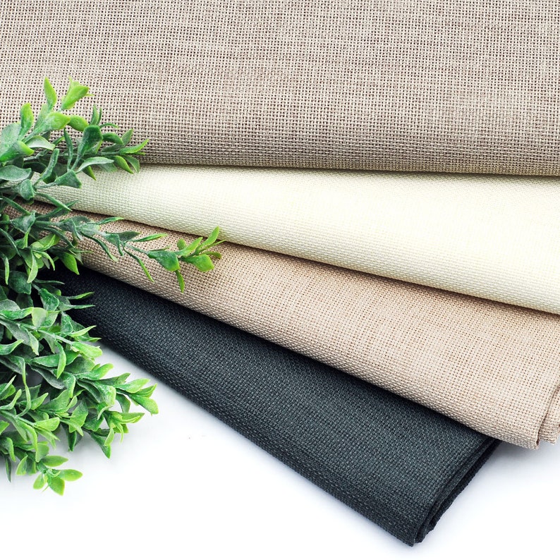 16 count 1 m 1.09 yard canvas linen fabric for cross stitch Etsy
