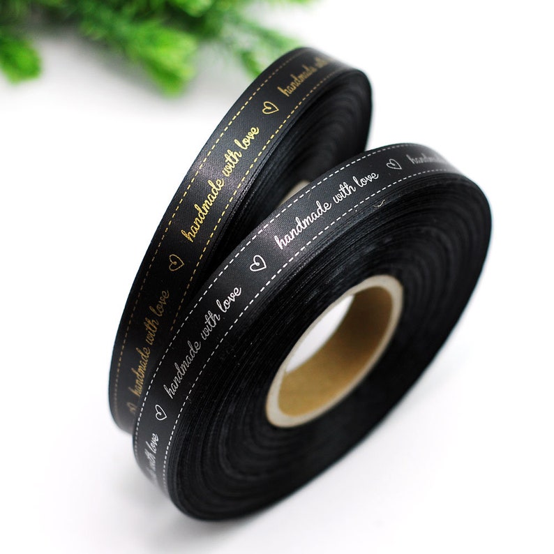 Cinta satinadas por rollo de 200 metros con impresión personalizada