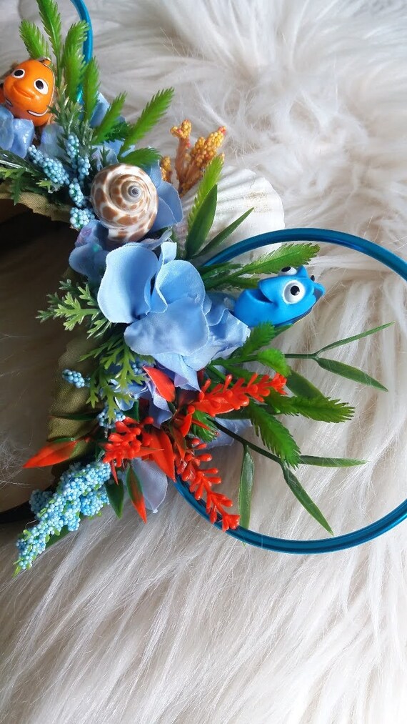 Dory and Nemo, Finding, Disney Inspired Wire Ears Floral