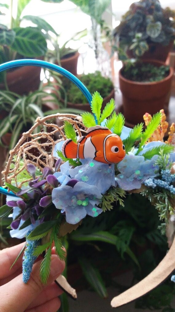 Dory and Nemo, Finding, Disney Inspired Wire Ears Floral