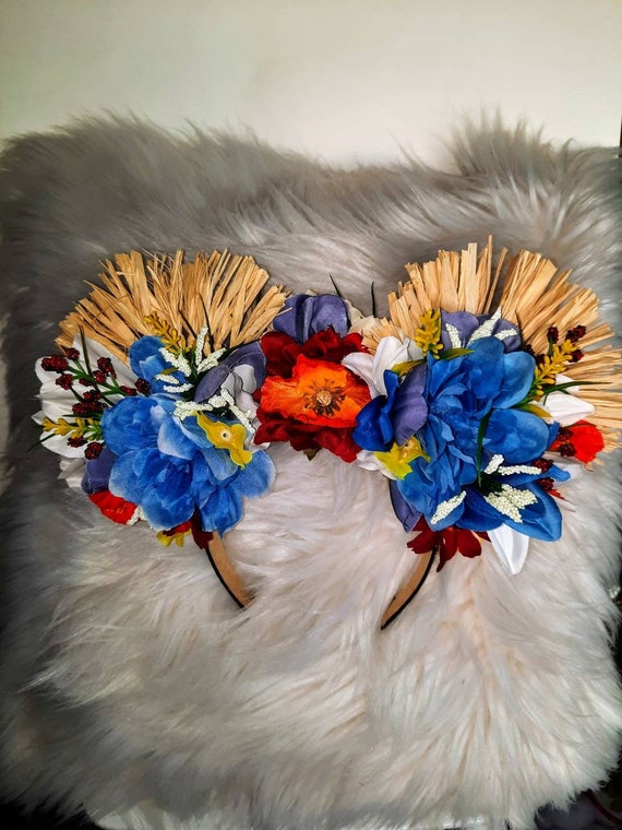 Lion, King Disney Ears Jungle Inspired Floral Disney Ears 
