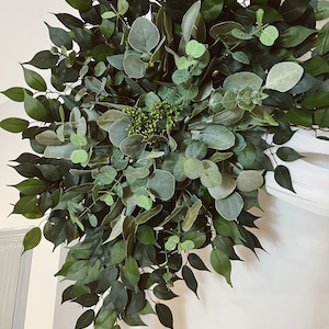 Greenery archway flowers, greenery wedding backdrop flowers, pergola flowers, wedding ceremony flowers, greenery swag for weddings
