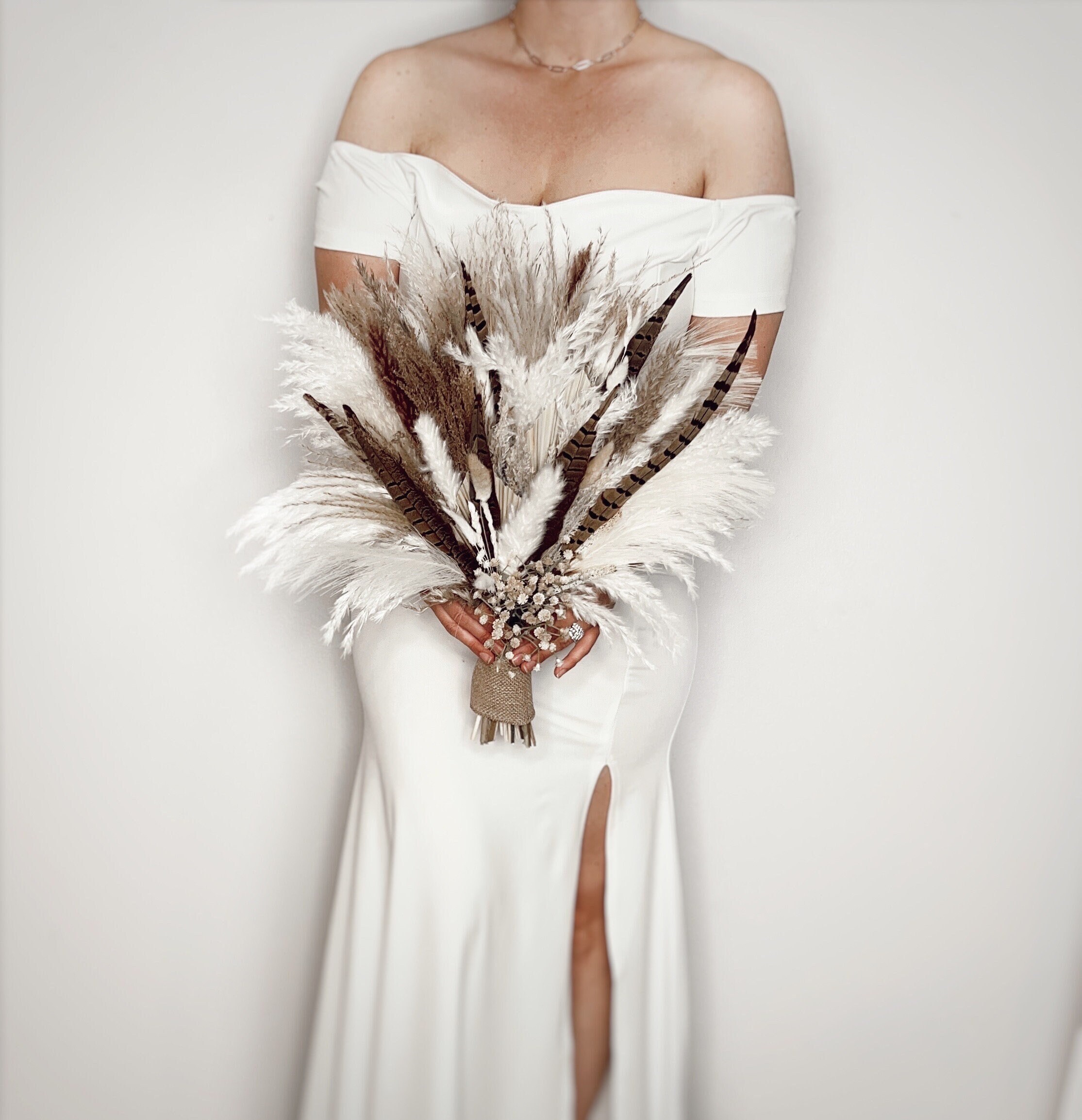 Brown Feather Grass - Etsy