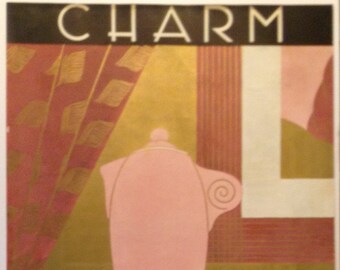 Charm Magazine Original Cover 9.25 x 12.75 in. November 1931