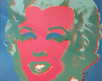 Andy Warhol "Marilyn" (1990) Limited Edition Reprint Poster 27x39 inches