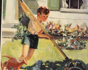 Better Homes and Gardens Original Cover, 8x12 inches, July 1932