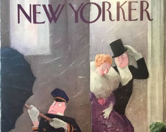 The New Yorker Original Cover March 2, 1940 8.5x11.5inches, Great Condition!