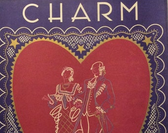 Charm Magazine Original Cover 9.25 x 12.75 in. February 1932