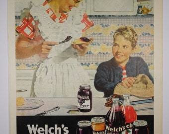 Welch’s Grape Jelly Ad