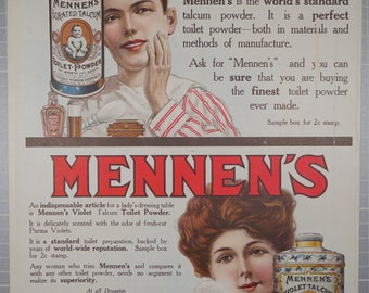 Mennen’s Borated Talcum Toilet Powder