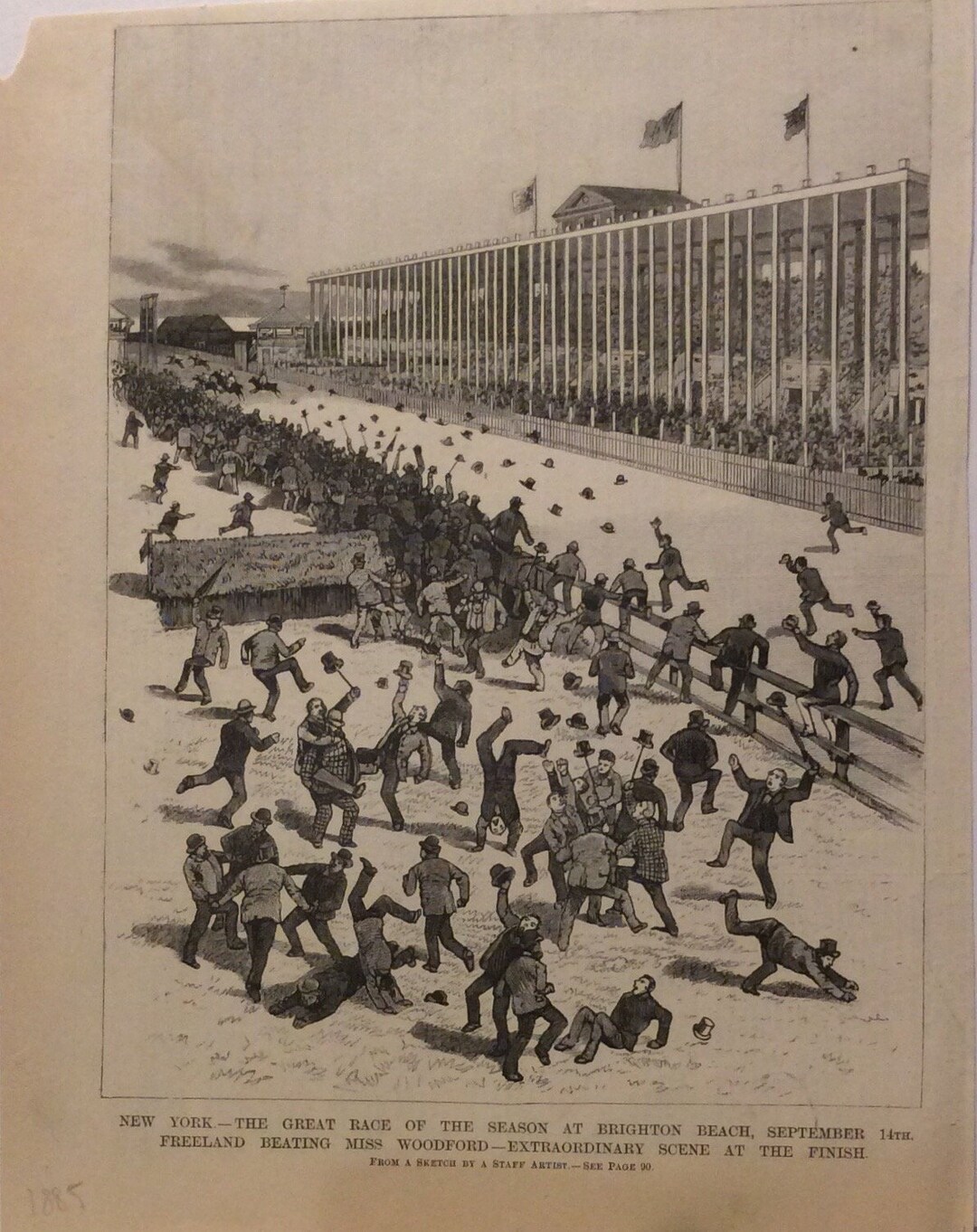 New York- the Great Race of the Season at Brighton Beach, Sept 14th ...