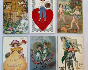 Antique Valentine Postcards