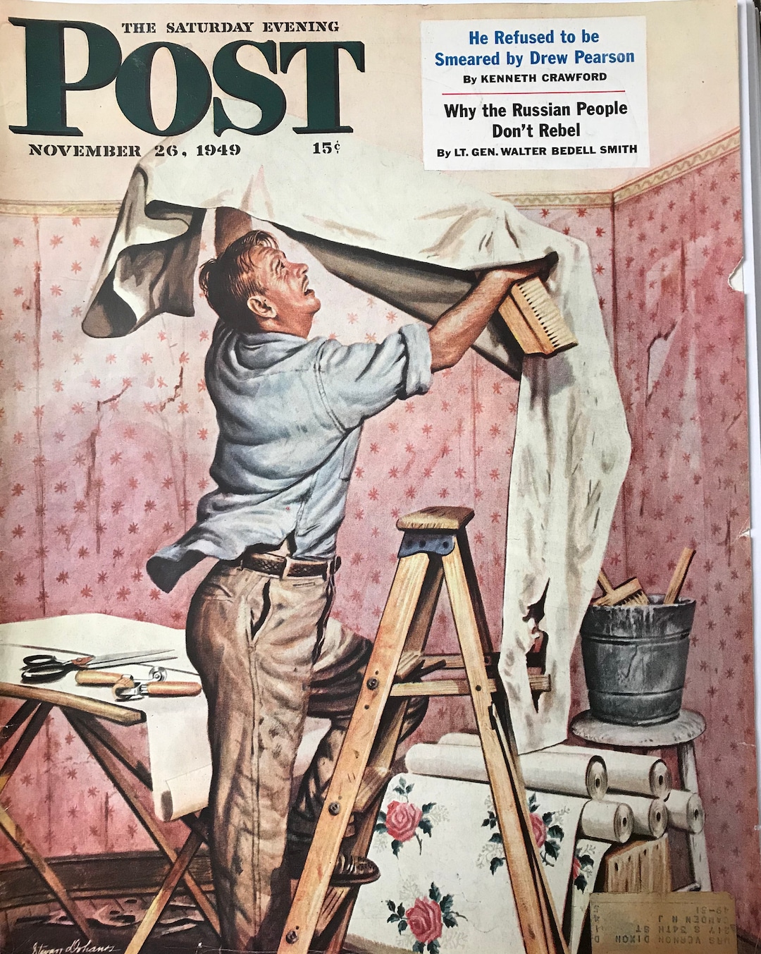 【希少】THE SATURDAY EVENING POST RARE - Saturday Evening Post - Original Cover - December 11