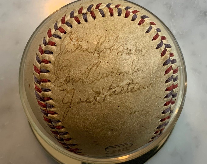 Featured listing image: 1949-1951 Brooklyn Dodgers Baseball - Jackie Robinson