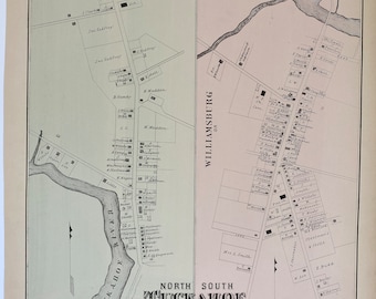 Original 1878 map of Tuckahoe, New Jersey