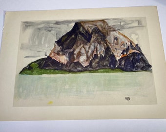 Egon Schiele - The Mittagskogel Near Villach
