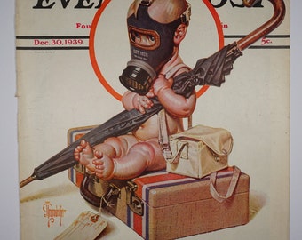 The Saturday Evening Post New Year’s Cover 1940