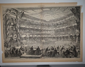 Philadelphia - The National Republican Convention In Session in The Academy of Music, June 5, 1872