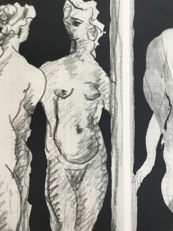 Paris-France George Braque from The Intimate Sketchbooks of G 1955 Braque by Verve Original Lithograph 10.5x14 inches