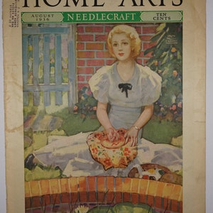 Home Arts Needlecraft Magazine 1936