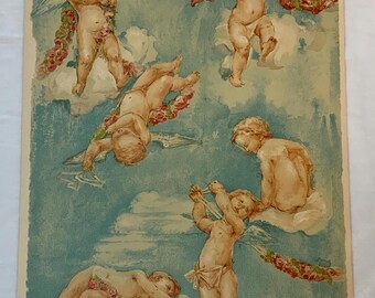 Cupids and Roses by Mary Sargent Florence, 1891