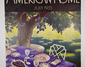 The American Home magazine cover, 1933