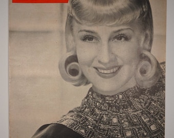 Original Life Magazine Cover “Blonde Norma Shearer” Life Magazine February 13, 1939