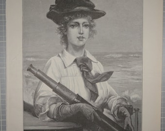 Ready for the Naval Review - HMS 1889