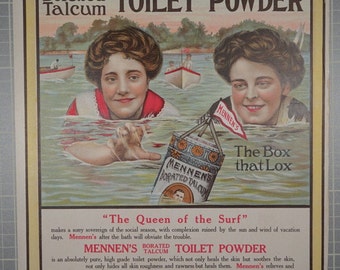 Mennen’s Borated Talcum Toilet Powder